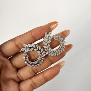 Zircon earring