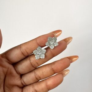Zircon earring